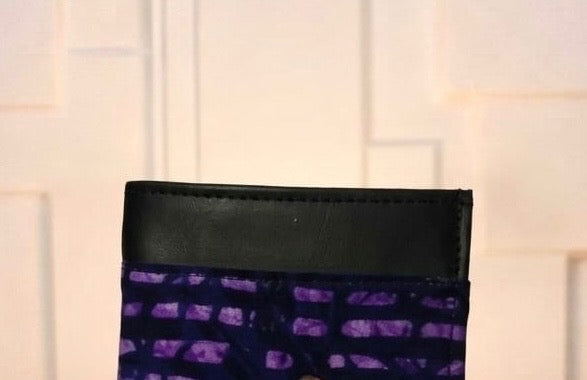Handcrafted Ankara Wallet