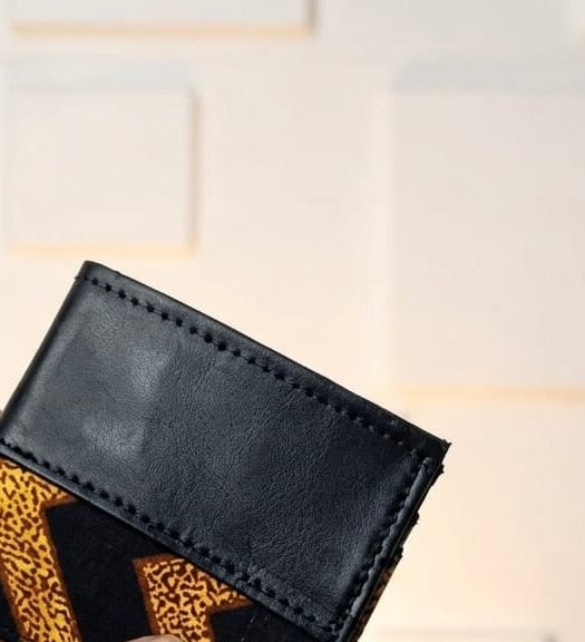 Handcrafted Ankara Wallet
