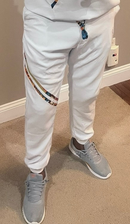 Ankara Infused Joggers