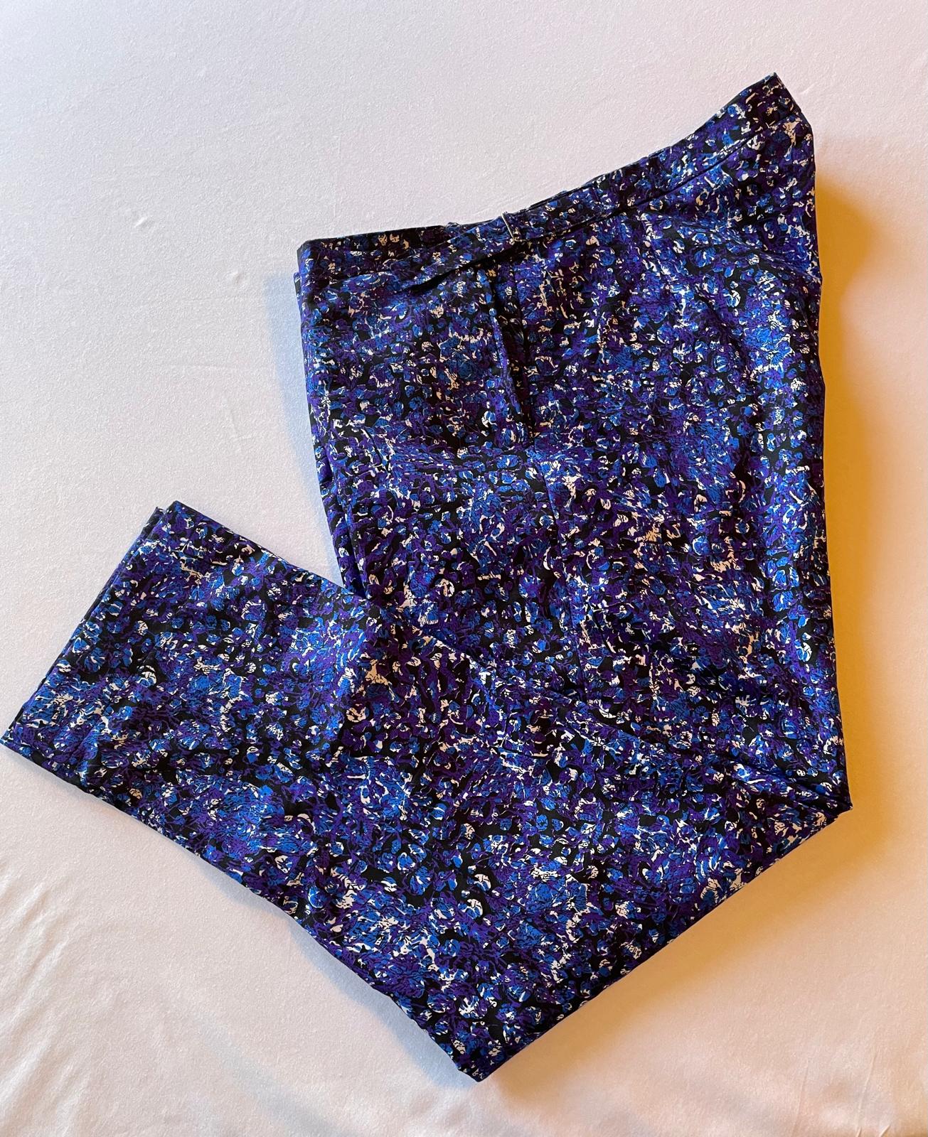 Blue Ankara Pants