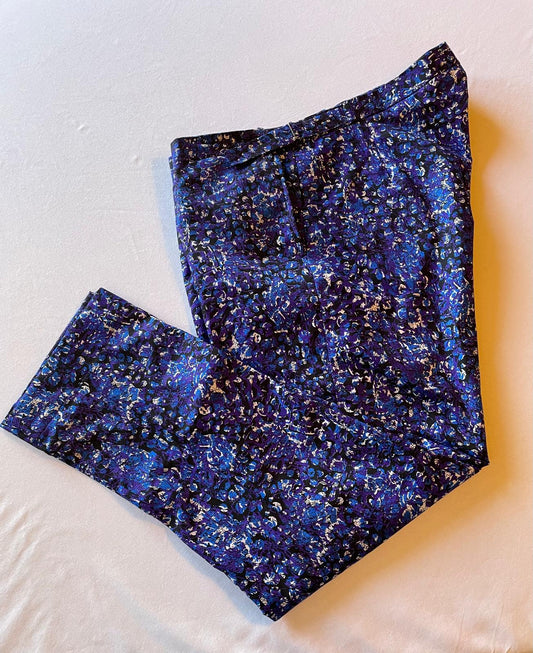 Blue Ankara Pants