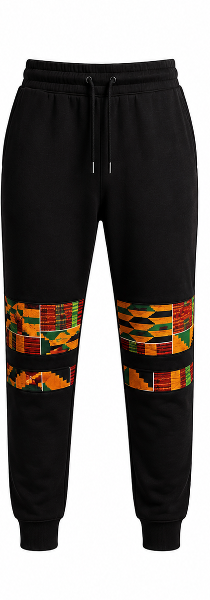 Kente Infused Joggers