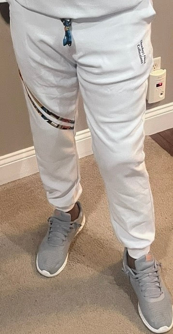 Ankara Infused Joggers