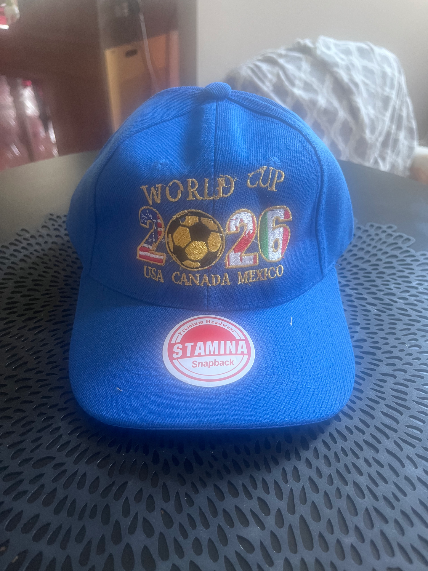 Royal Blue World Cups Hat