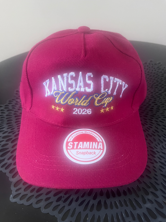 Maroon World Cups Hat