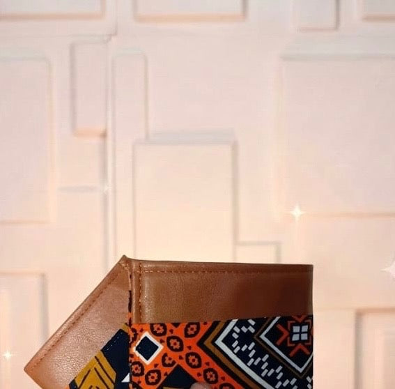 Handcrafted Ankara Wallet